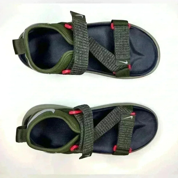 Nike Men’s Vista Sandal Rough Green/wolf Grey Strap Size-6 - Picture 10 of 11